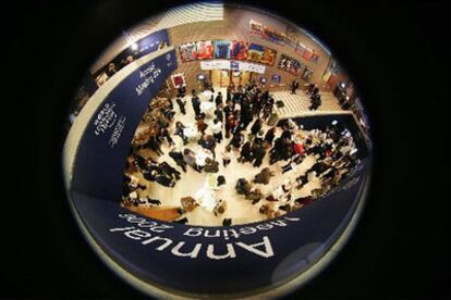 Palacio de Congresos donde se celebra el Foro Económico Mundial, en la ciudad suiza de Davos.