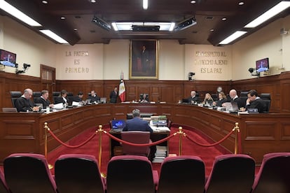 El pleno de la Suprema Corte de Justicia de la Nación, el 2 de septiembre de 2024.