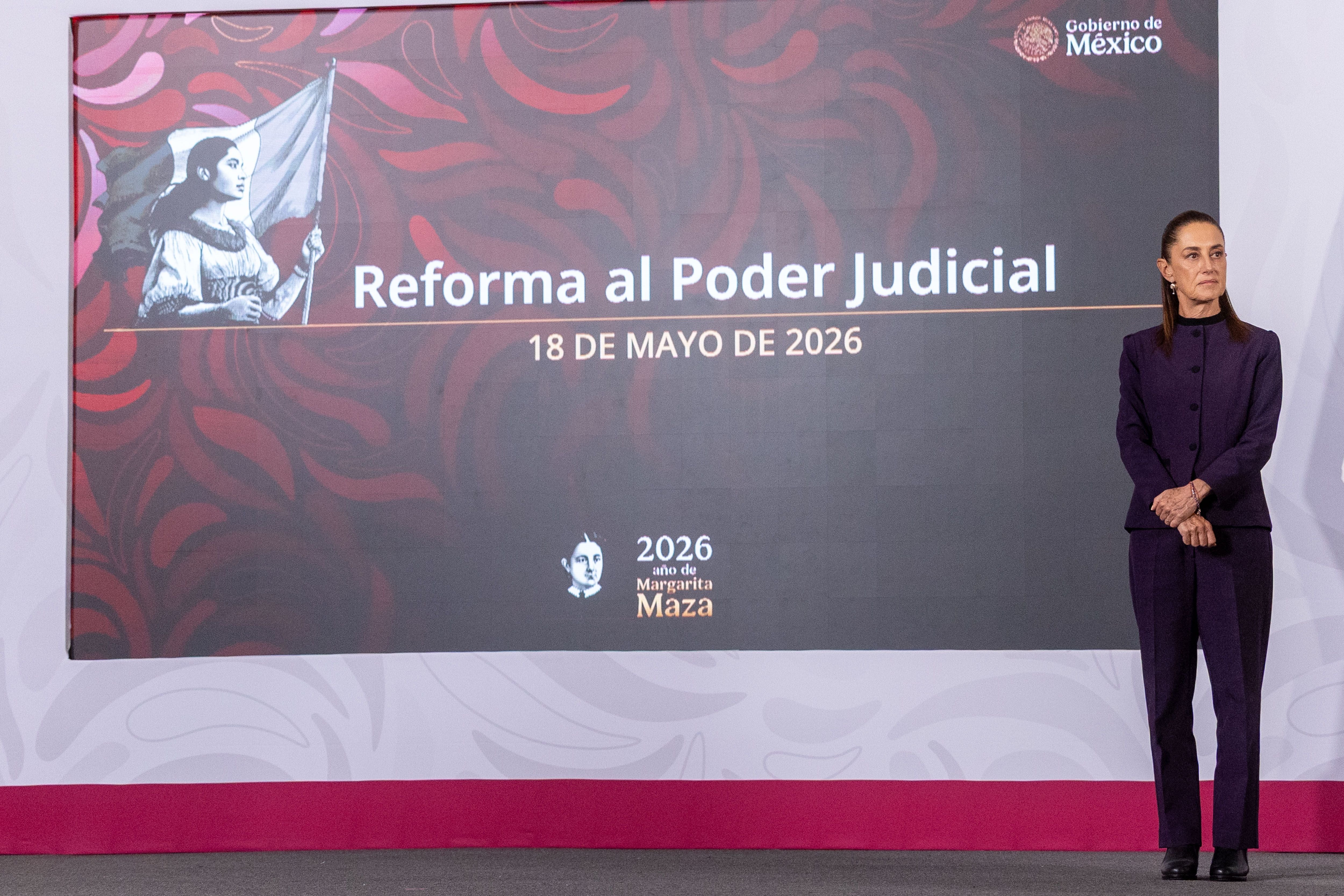 Sheinbaum busca enmendar la reforma judicial de López Obrador