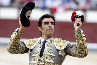 Miguel Ángel Perera, en la feria de San Isidro de 2017.