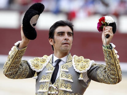 Miguel Ángel Perera, en la feria de San Isidro de 2017.