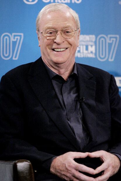 El actor Michael Caine