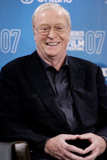 El  actor Michael Caine