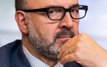 El comisario europeo de Asuntos Económicos y financieros, Pierre Moscovici.