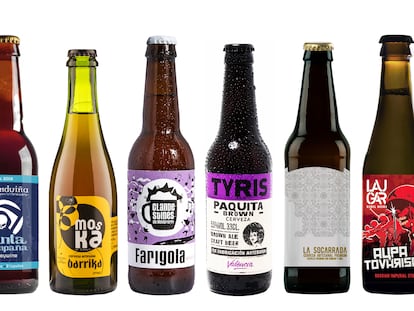 Ocho cervezas artesanales, con sabores muy poco frecuentes