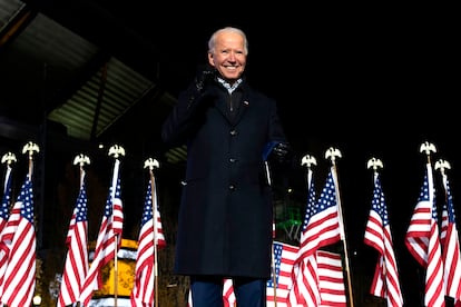 O presidente eleito dos EUA, Joe Biden.