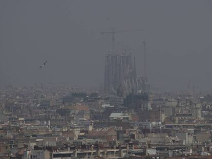 Contaminació a Barcelona al juliol.