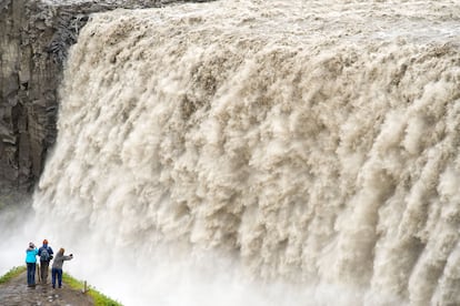 Dettifoss, la cascada más caudalosa de Europa.