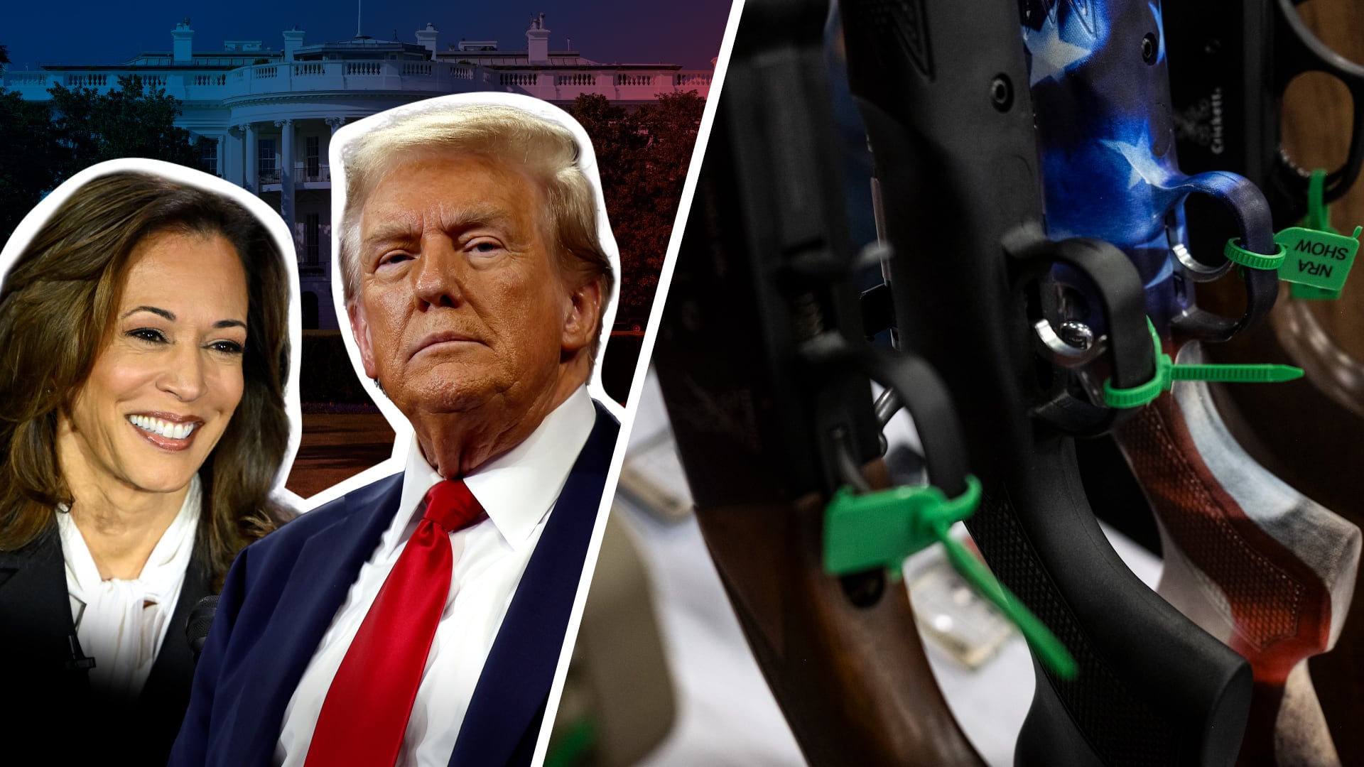 Vídeo | Demócratas ‘versus’ republicanos: qué defienden Harris y Trump sobre el control de armas