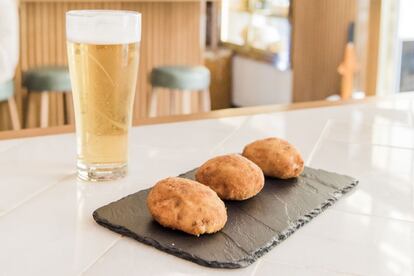 Croquetas de la Taberna Pedraza.