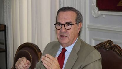 José María Alonso, decano del Ilustre Colegio de Abogados de Madrid (ICAM).