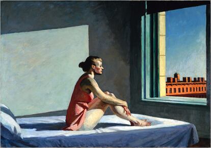 "Sol de la mañana", de Edward Hopper.
