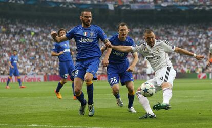 Semifinal de la Champions League, Reial Madrid - Juventus.