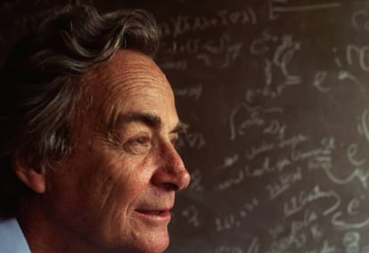 El físico y premio Nobel Richard Feynman.