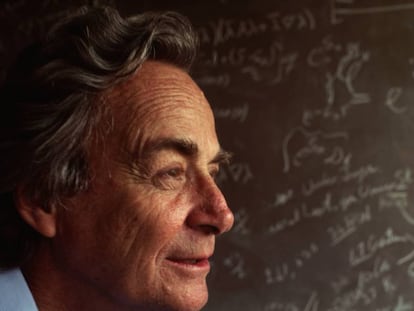 El físico y premio Nobel Richard Feynman.