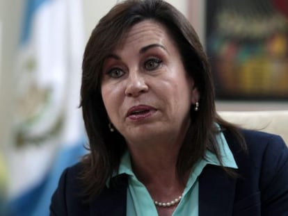 Sandra Torres, candidata a la presidencia de Guatemala.