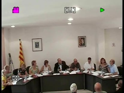Convulso pleno en la Bisbal del Penedès