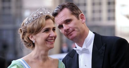 La infanta Cristina e Iñaki Urdangarin en 2010.