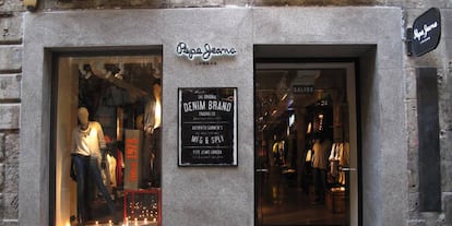 Tienda de Pepe Jeans en la calle Fuencarral de Madrid