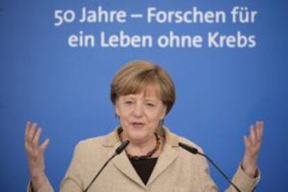 La canciller alemana, Angela Merkel. EFE/Archivo