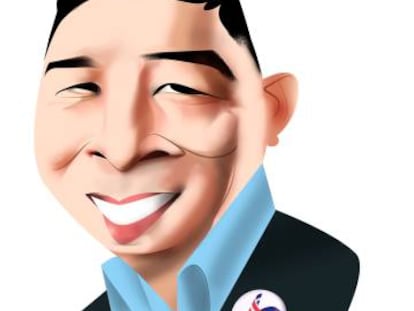 Andrew Yang, el candidato de la renta básica y la marihuana