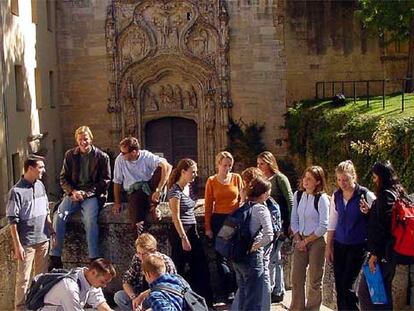 Alumnos de la Universidad SEK de Segovia.