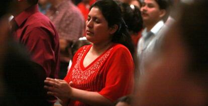 Encarnación María Bail, en una ceremonia en una iglesia de Carthage (Misuri), en 2009