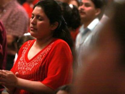 Encarnación María Bail, en una ceremonia en una iglesia de Carthage (Misuri), en 2009