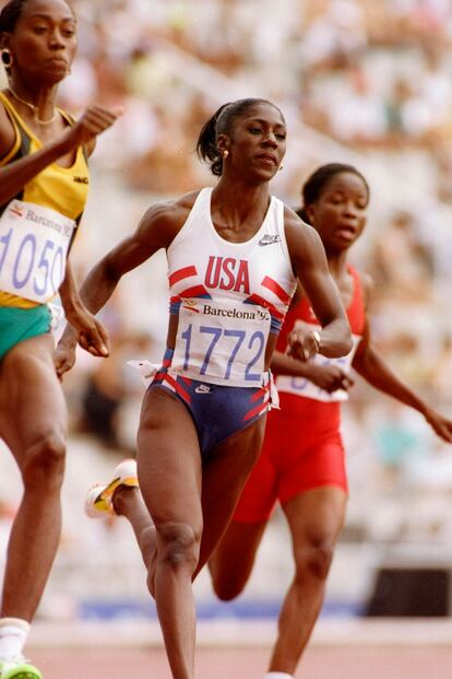 Antes de retirarse del atletismo en 1997, la estadounidense Gwen Torrence obtuvo cinco medallas de oro en pruebas de velocidad. Este año verá al equipo olímpico al que perteneció con más presencia de mujeres (268) que de hombres (261) por primera vez en la historia de Estados Unidos. 