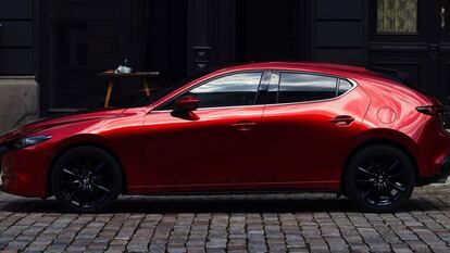 Imagen de un Mazda 3.