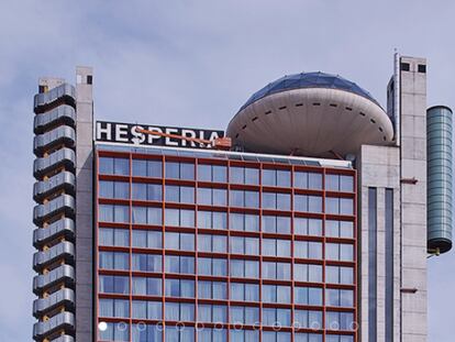 Fachada del Hotel Hyatt Regency Barcelona Tower.