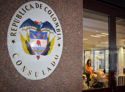 El consulado general central de Colombia en Madrid solo se compara con el de Nueva York o Miami en su capacidad operativa.