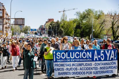 manifestación A-5