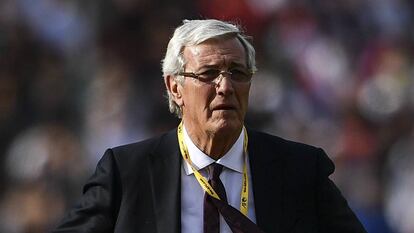 Marcello Lippi, ext&eacute;cnico de la Juve, el pasado marzo como entrenador de China.