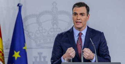 El presidente del Gobierno, Pedro Sánchez.