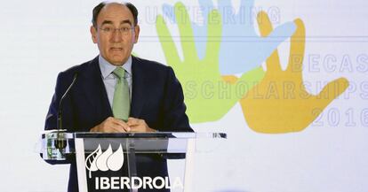 El presidente de Iberdrola, Ignacio Sánchez Galán. EFE/Archivo