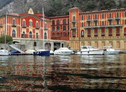 El hotel Villa D&#39;Este, en el lago italiano de Como.