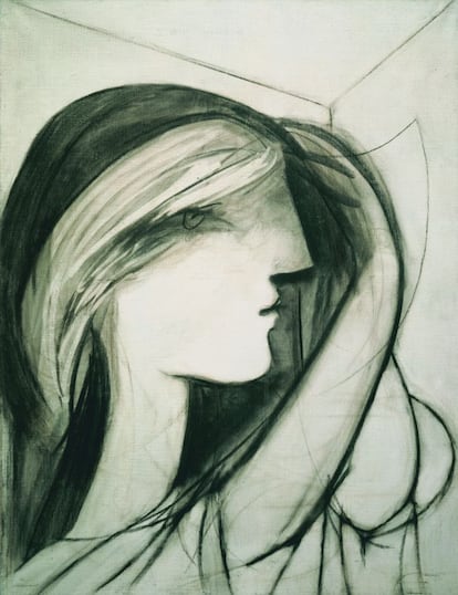 'Cabeza de mujer, perfil derecho', 1934