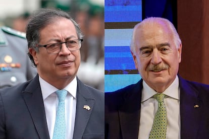 Gustavo Petro y Andrés Pastrana
