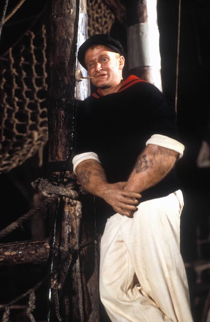 Robin Williams en 'Popeye' (1980).