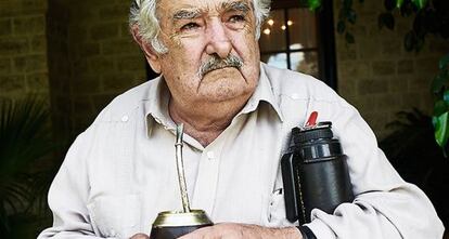 Mujica en Anchorena, una finca de m&aacute;s de mil trescientas hect&aacute;reas que un argentino regal&oacute; al Gobierno uruguayo para que fuera la residencia de verano del presidente. 