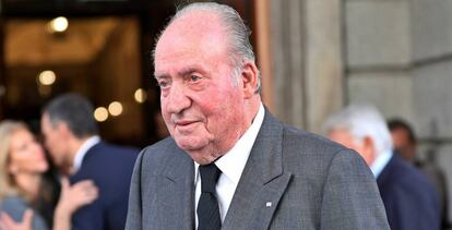 El rey emérito, Don Juan Carlos I.