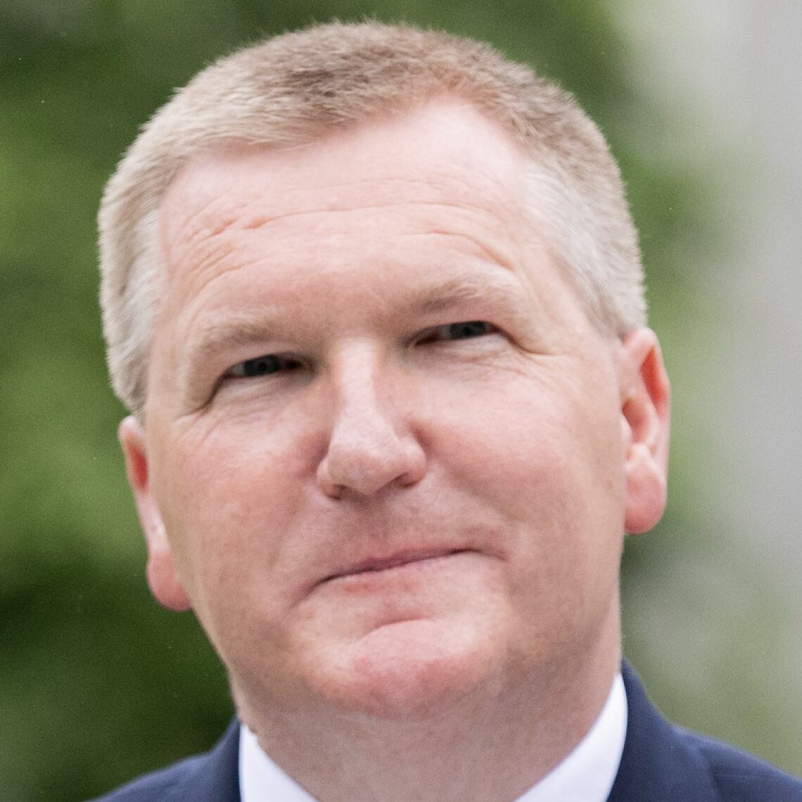 Minister for Finance Michael McGrath during the announcement at Government Buildings, Dublin that he is to be nominated as Ireland's next European Commissioner. Picture date: Tuesday June 25, 2024. (Photo by Gareth Chaney/PA Images via Getty Images)