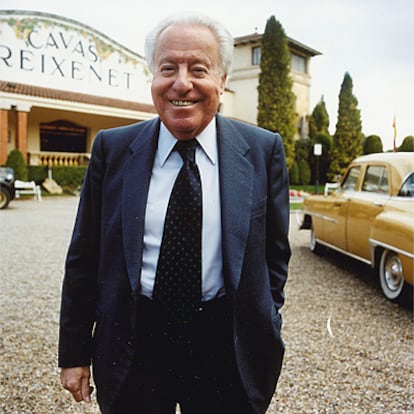 José Ferrer, presidente de la marca entre 1978 y 1991, y hoy presidente honorífico y gran patriarca de Freixenet.