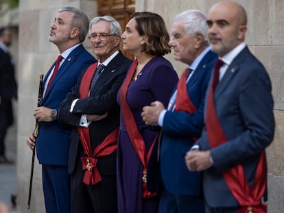 Investidura de Jaume Collboni, candidato del PSC, como nuevo alcalde de Barcelona.