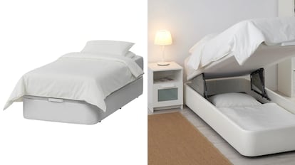 Ofertas colchón y canapé Ikea, dormitorio, mejor precio, descuentos especiales, combinación colchón y canapé, renovar dormitorio, diferentes medidas de cama