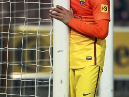 Alexis, durante el partido contra el Granada.