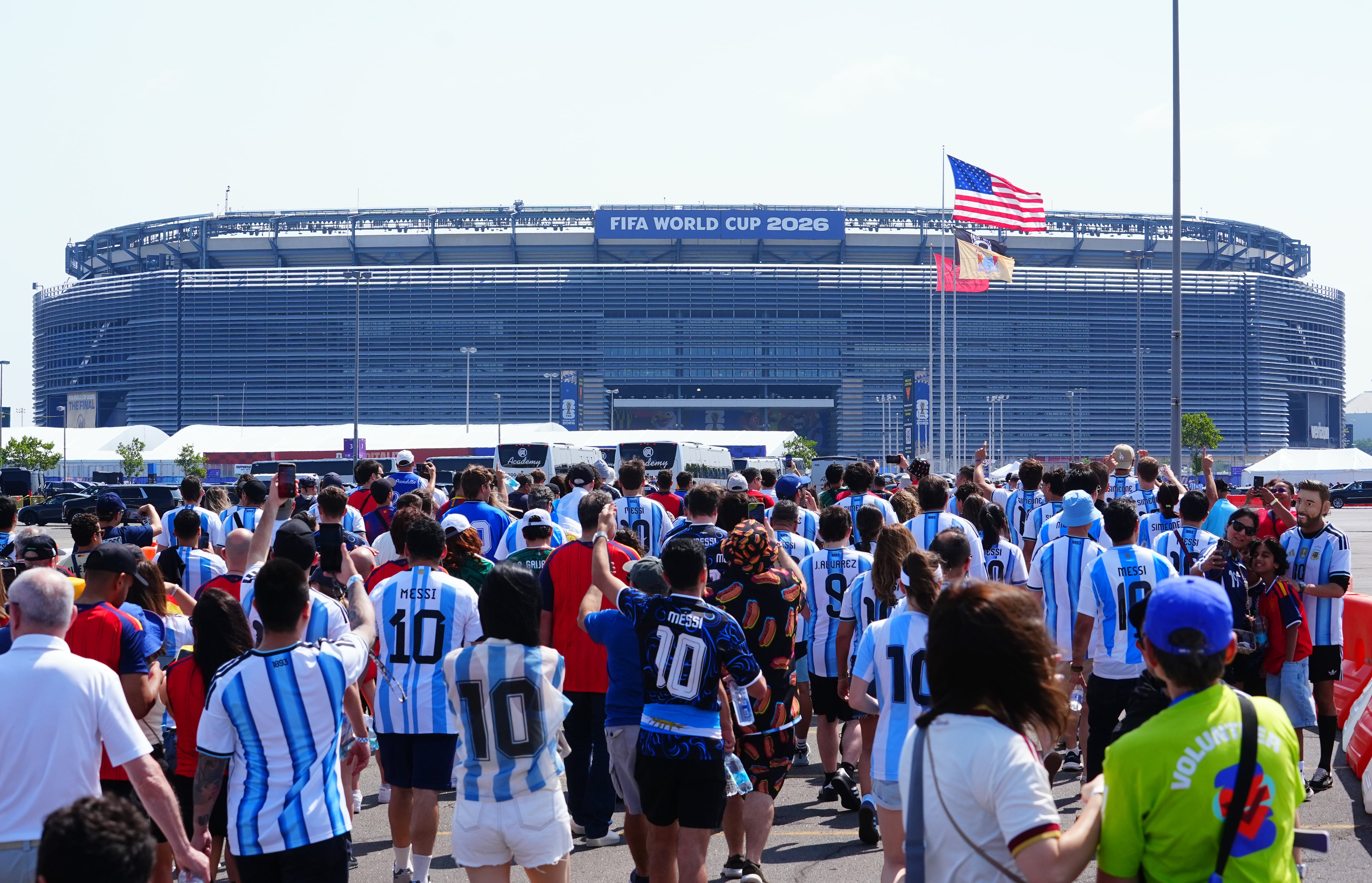 Final del Mundial 2026 en Nueva York arranca con colas y caos en los accesos