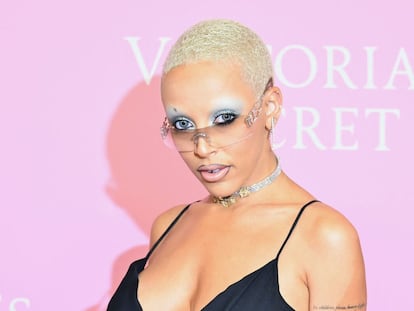 Doja Cat en el evento de Victoria's Secret.