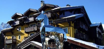 'Le Cheval Blanc', en Courchevel (Alpes franceses)